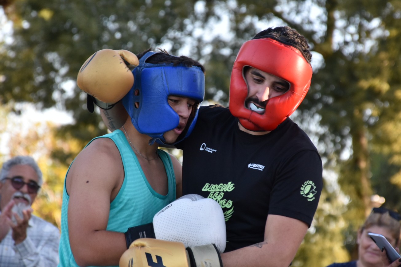 Nueva iniciativa de boxeo juvenil en Ciudad de la Costa · Nueva iniciativa de boxeo juvenil en Ciudad de la Costa ·