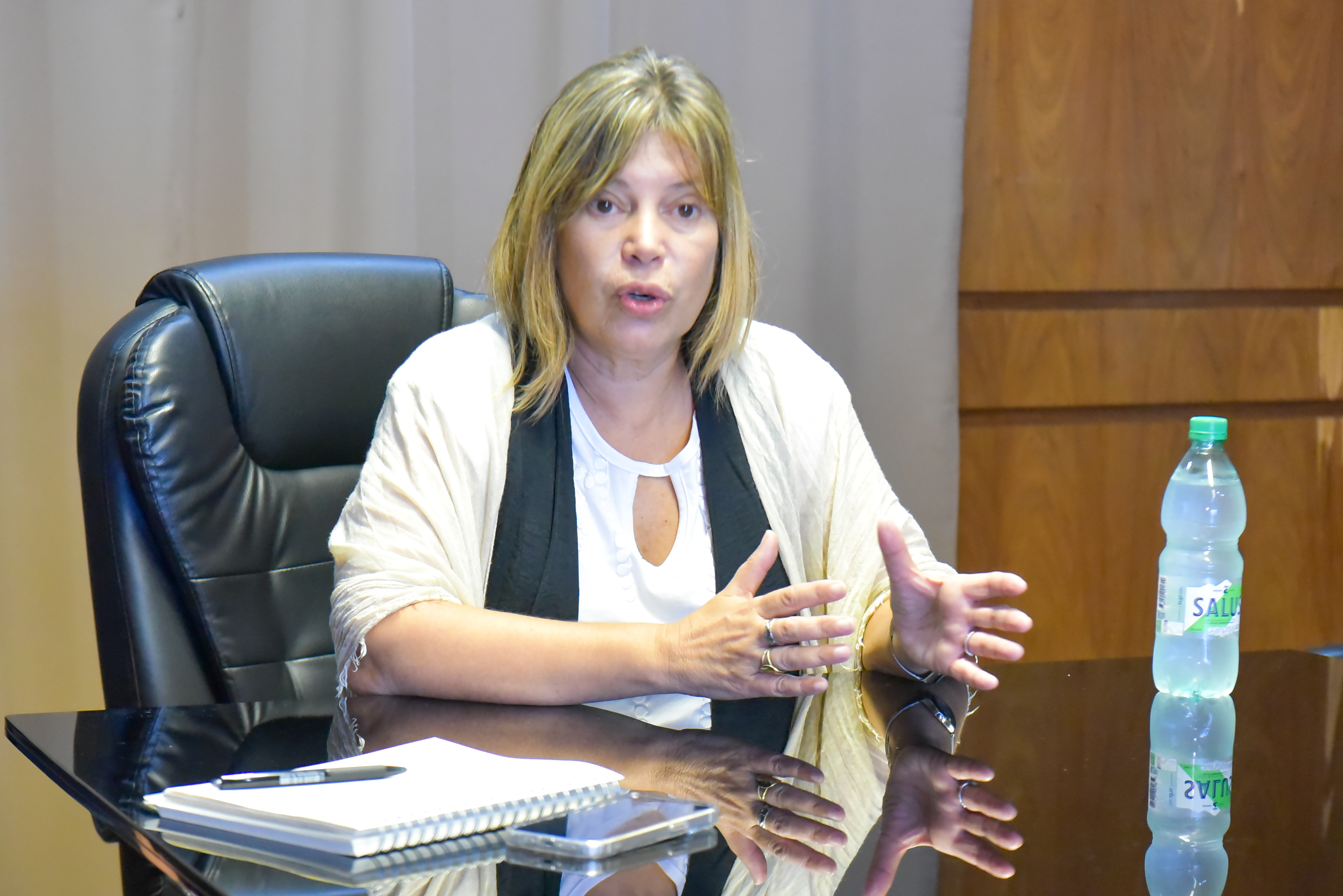 Intendenta de Canelones, Profa. Gabriela Garrido