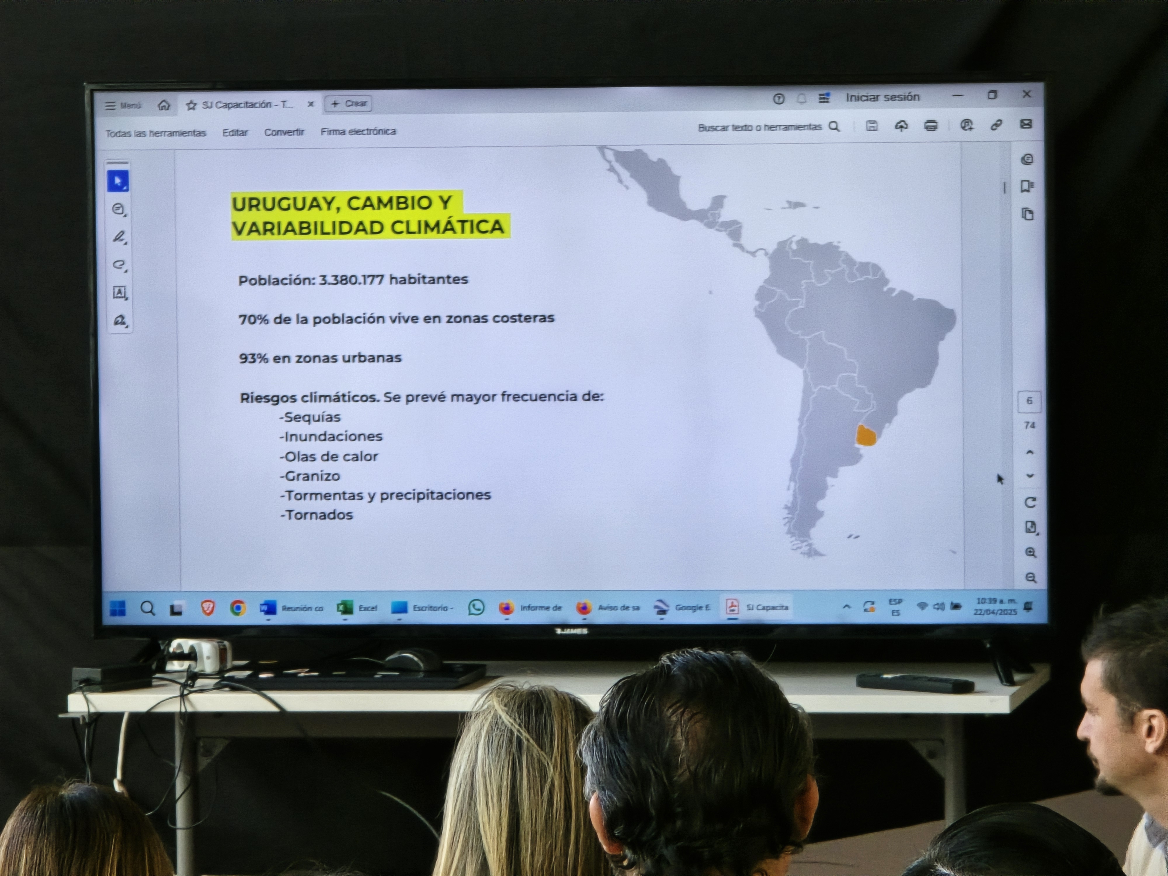 CECOED Canelones analizó capacidades ante emergencias y presentó nuevas autoridades