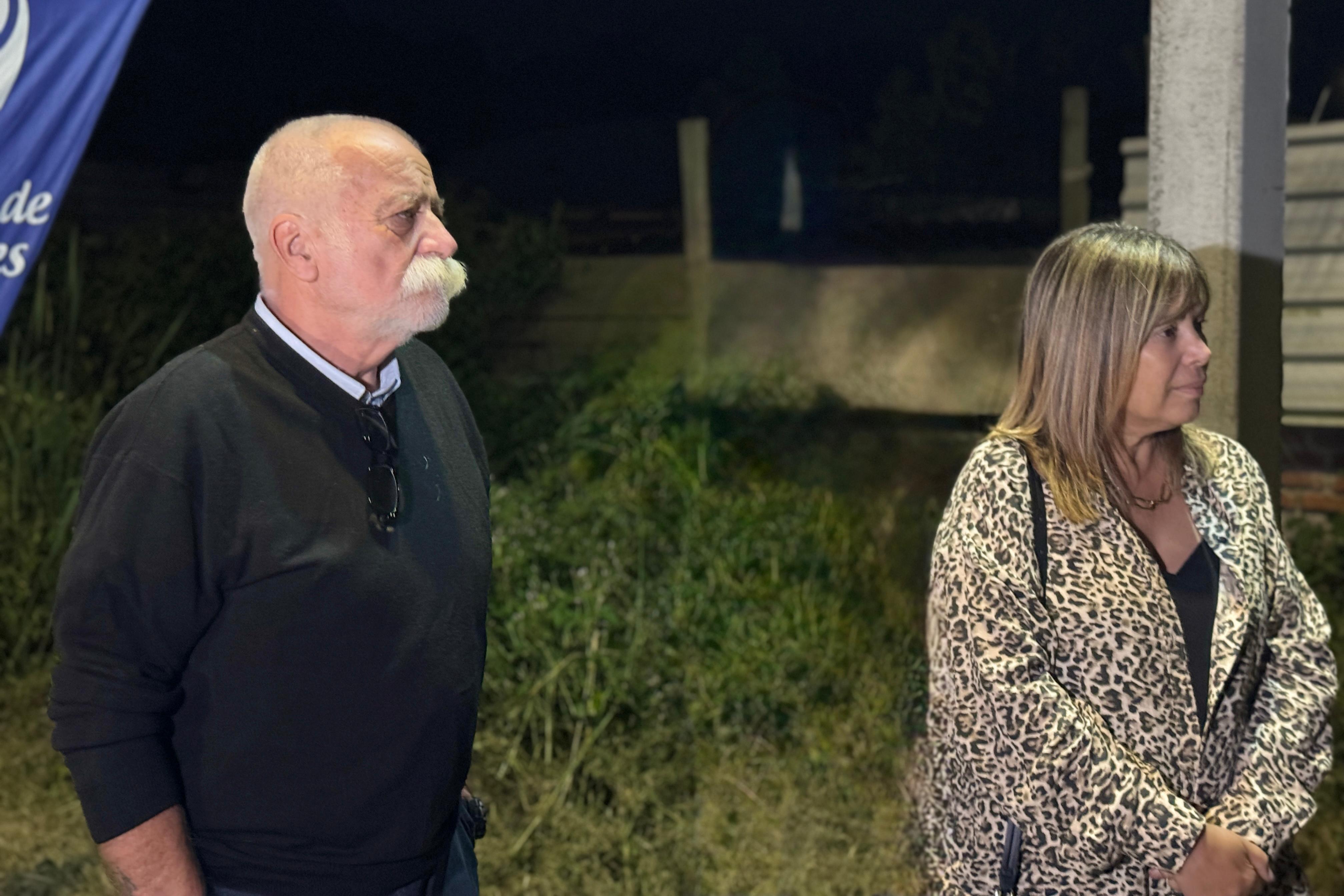 Inauguración de luminarias en Pinamar