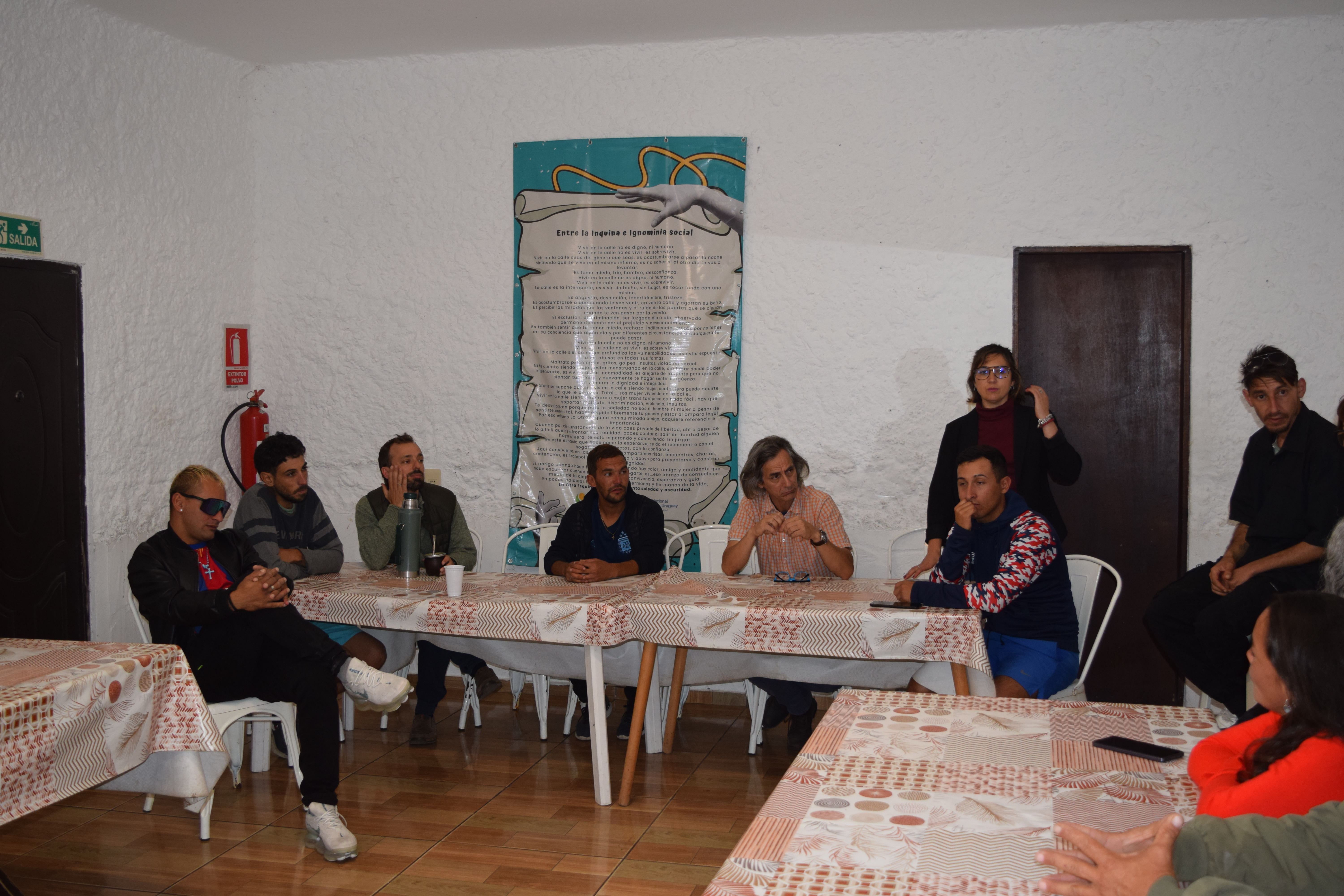 Autoridades visitaron el centro La Otra Esquina en Las Piedras