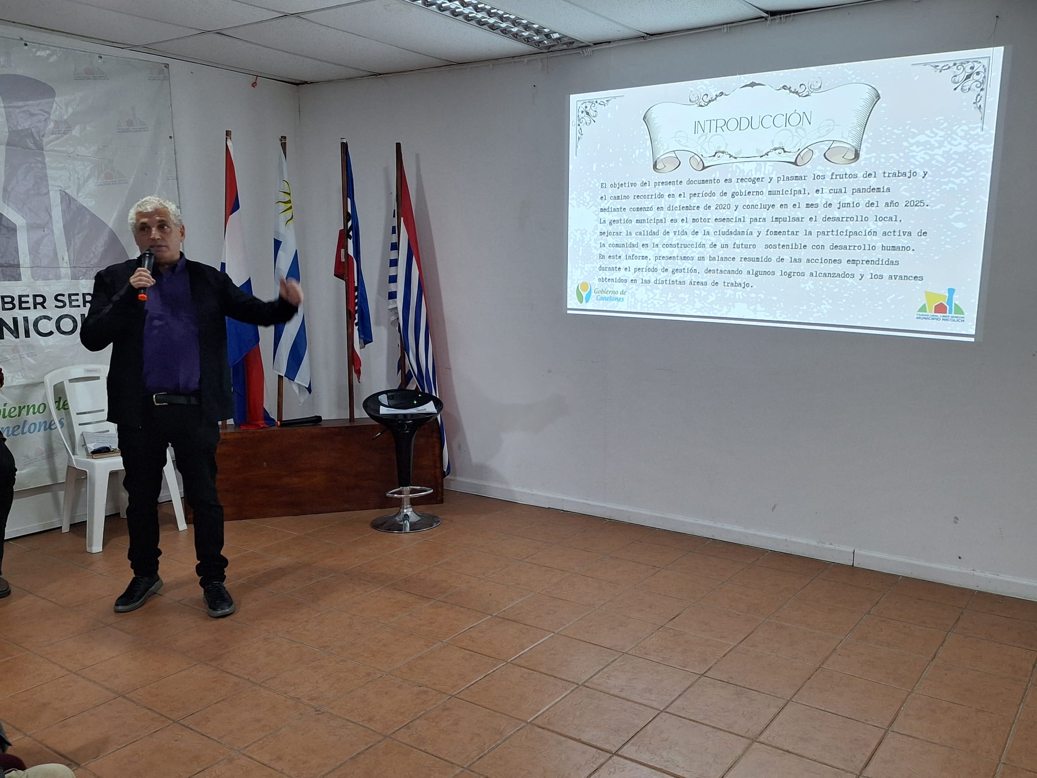 Municipio Nicolich – Ciudad Líber Seregni presentó en Audiencia Pública su balance de gestión