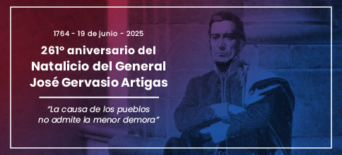 261° aniversario del natalicio del General José Gervasio Artigas