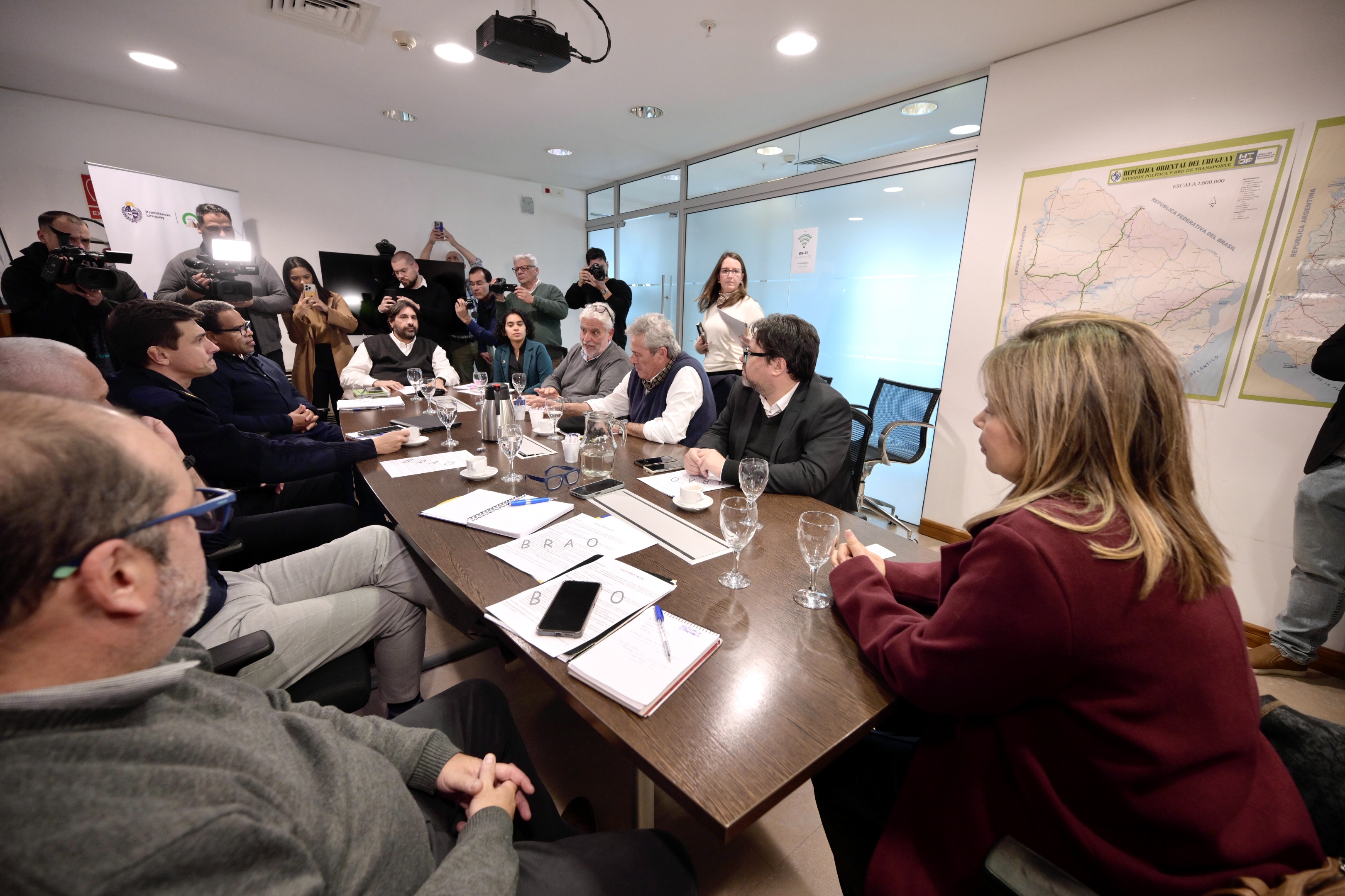 Presentación de Plan para regularizar la circulación de motos en Canelones, Montevideo y Maldonado