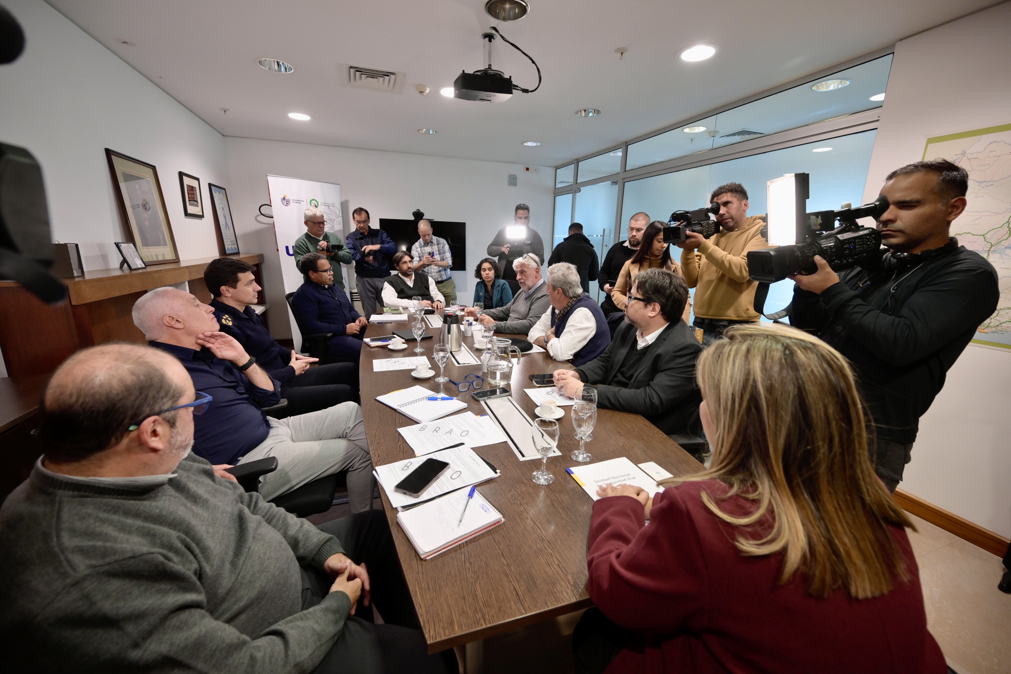 Presentación de Plan para regularizar la circulación de motos en Canelones, Montevideo y Maldonado