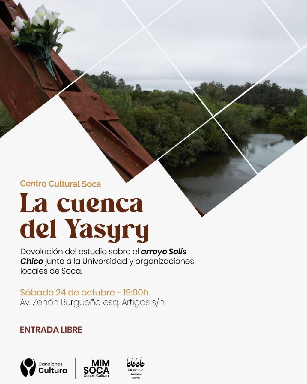 Imagen de La cuenca de Yasyry. Devolución del estudio sobre el arroyo Solís Chico.