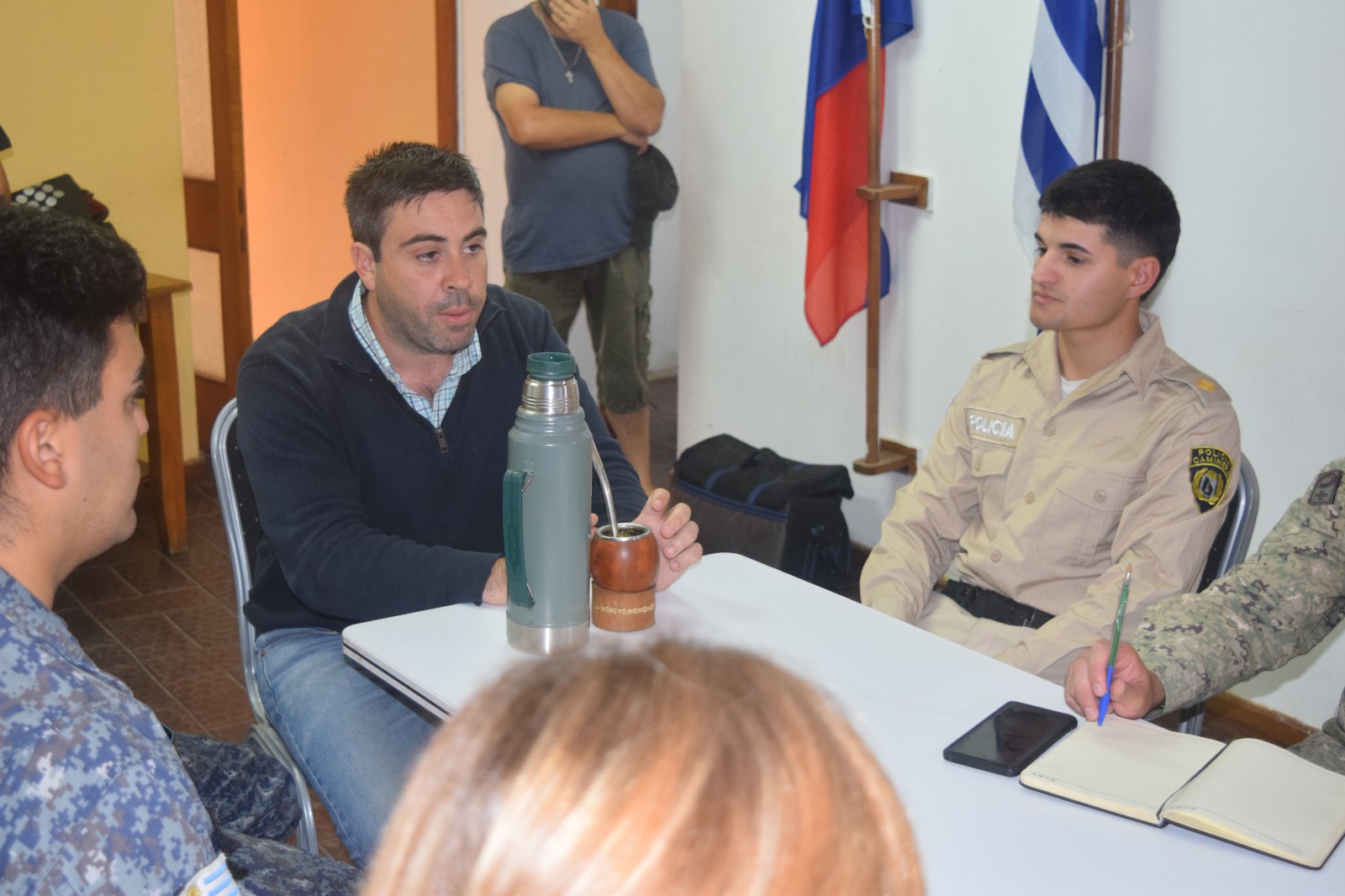 Reunión del CECOED en San Ramón