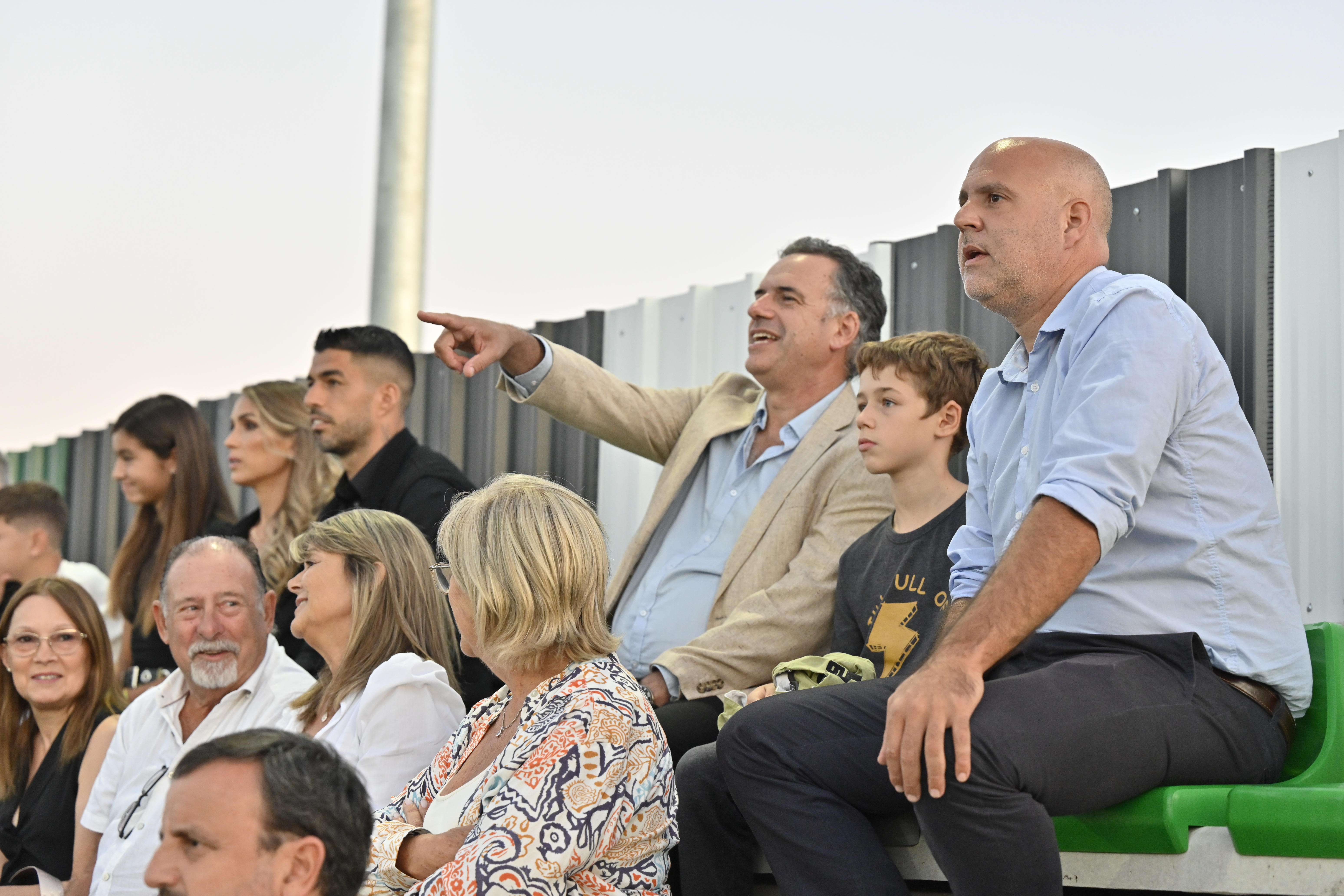 Se inauguró la Ciudad Deportiva Luis Suárez en Canelones