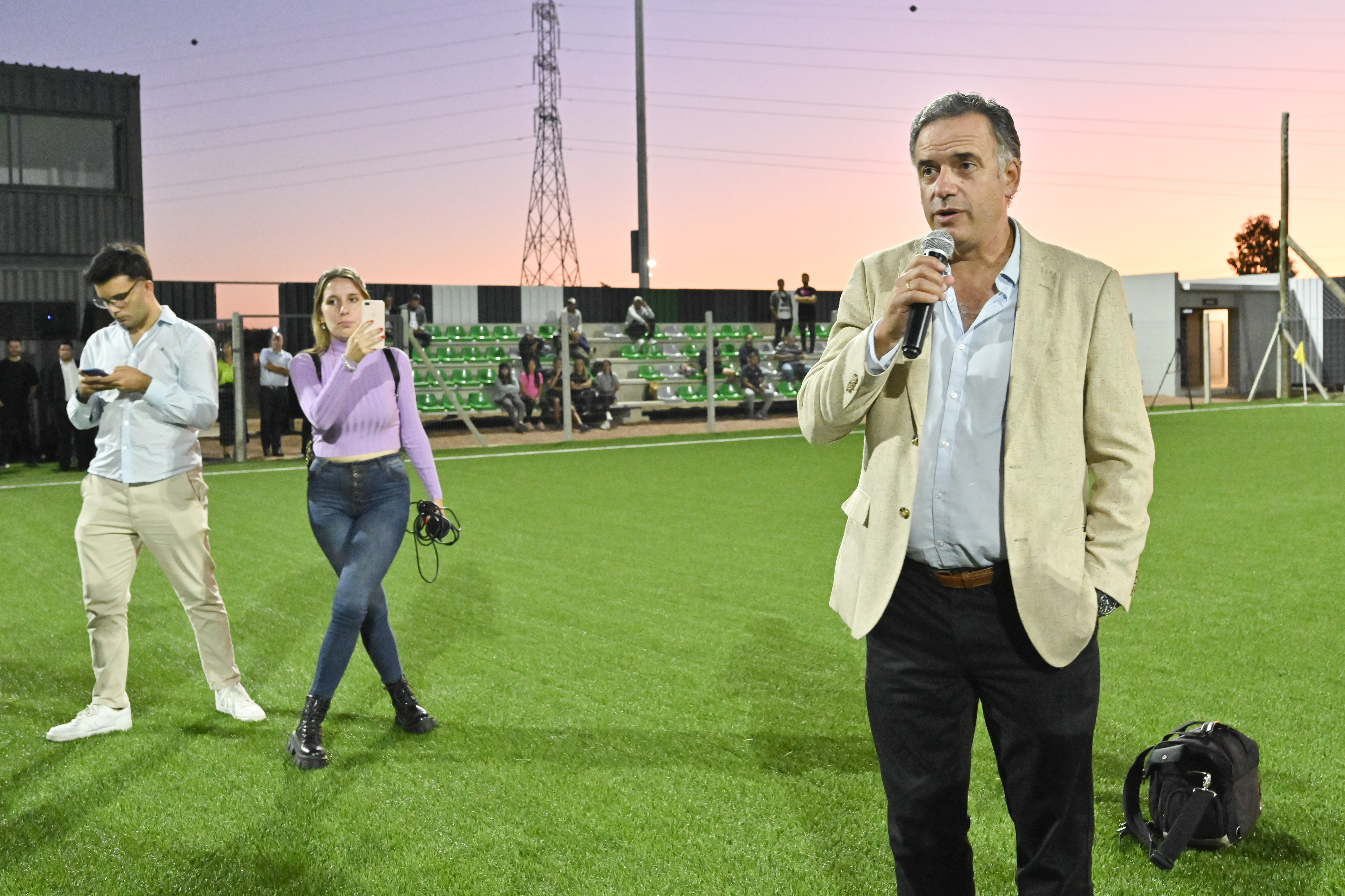 Se inauguró la Ciudad Deportiva Luis Suárez en Canelones