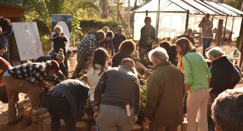 Jornada huertas huertas familiares, educativas, urbanas y comunitarias en Atlántida