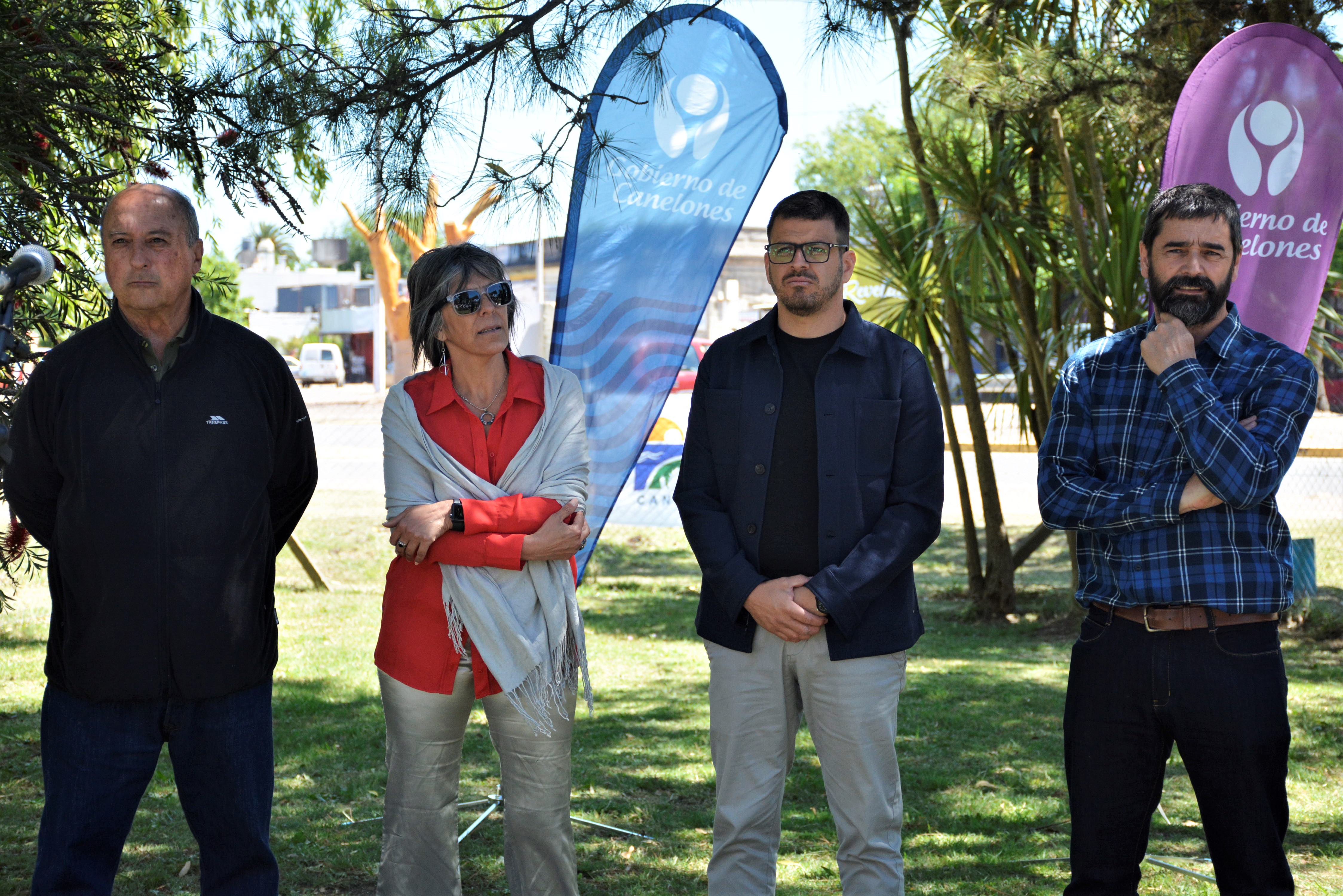 Presidente de la Comisión de Patrimonio, Héctor Trabuco_ Pro Secretaria Gral, Silana Nieves_ Alcalde de Progreso Claudio Duarte_ Director de Patrimonio, Federico López Presidente de la Comisión de Patrimonio, Héctor Trabuco_ Pro Secretaria Gral, Silana Nieves_ Alcalde de Progreso Claudio Duarte_ Director de Patrimonio, Federico López
