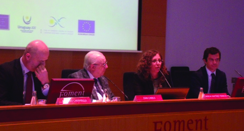 Presentación de la Cónsul General de Uruguay en Barcelona Noélia Martínez Franchi