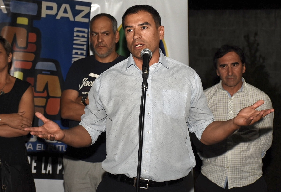 Alcalde del Municipio de La Paz, Bruno Fernández en la inauguración de luminarias en la ciudad. Alcalde del Municipio de La Paz, Bruno Fernández en la inauguración de luminarias en la ciudad.
