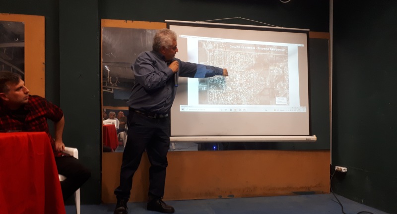 Obras Municipio Nicolich: Alcalde Líber Moreno presenta el circuito de veredas proyectado. Obras Municipio Nicolich: Alcalde Líber Moreno presenta el circuito de veredas proyectado.