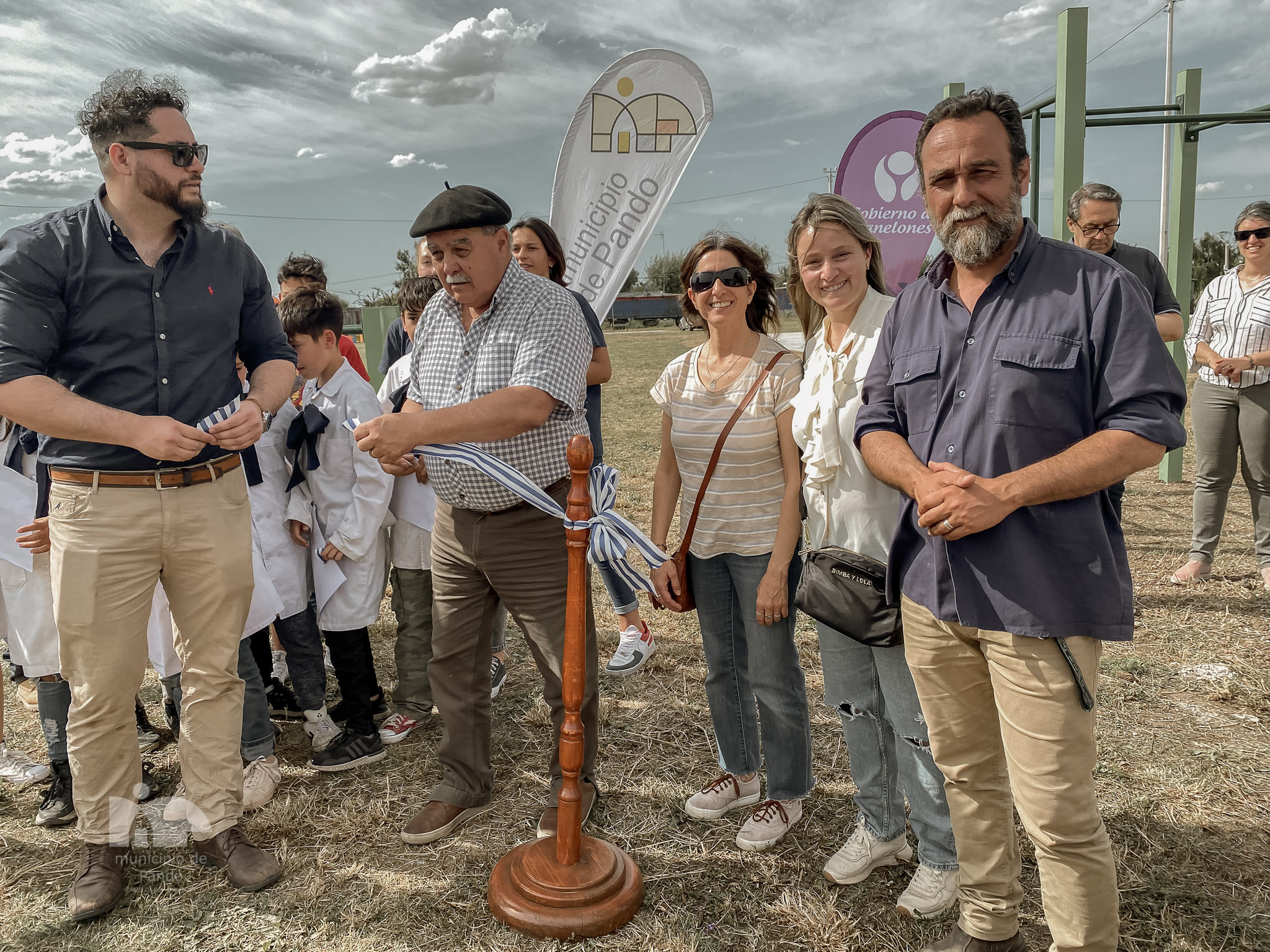 Se inauguró la plaza Raíces 213 en Villa El Estanque en la ciudad de Pando Se inauguró la plaza Raíces 213 en Villa El Estanque en la ciudad de Pando