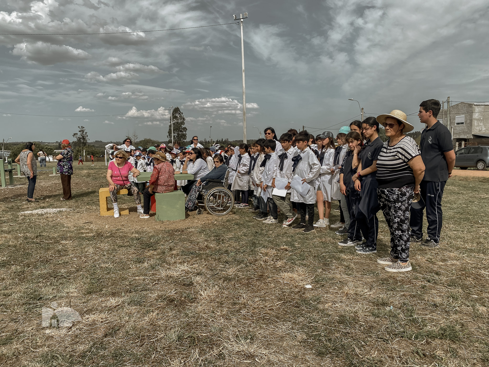 Se inauguró la plaza Raíces 213 en Villa El Estanque en la ciudad de Pando Se inauguró la plaza Raíces 213 en Villa El Estanque en la ciudad de Pando