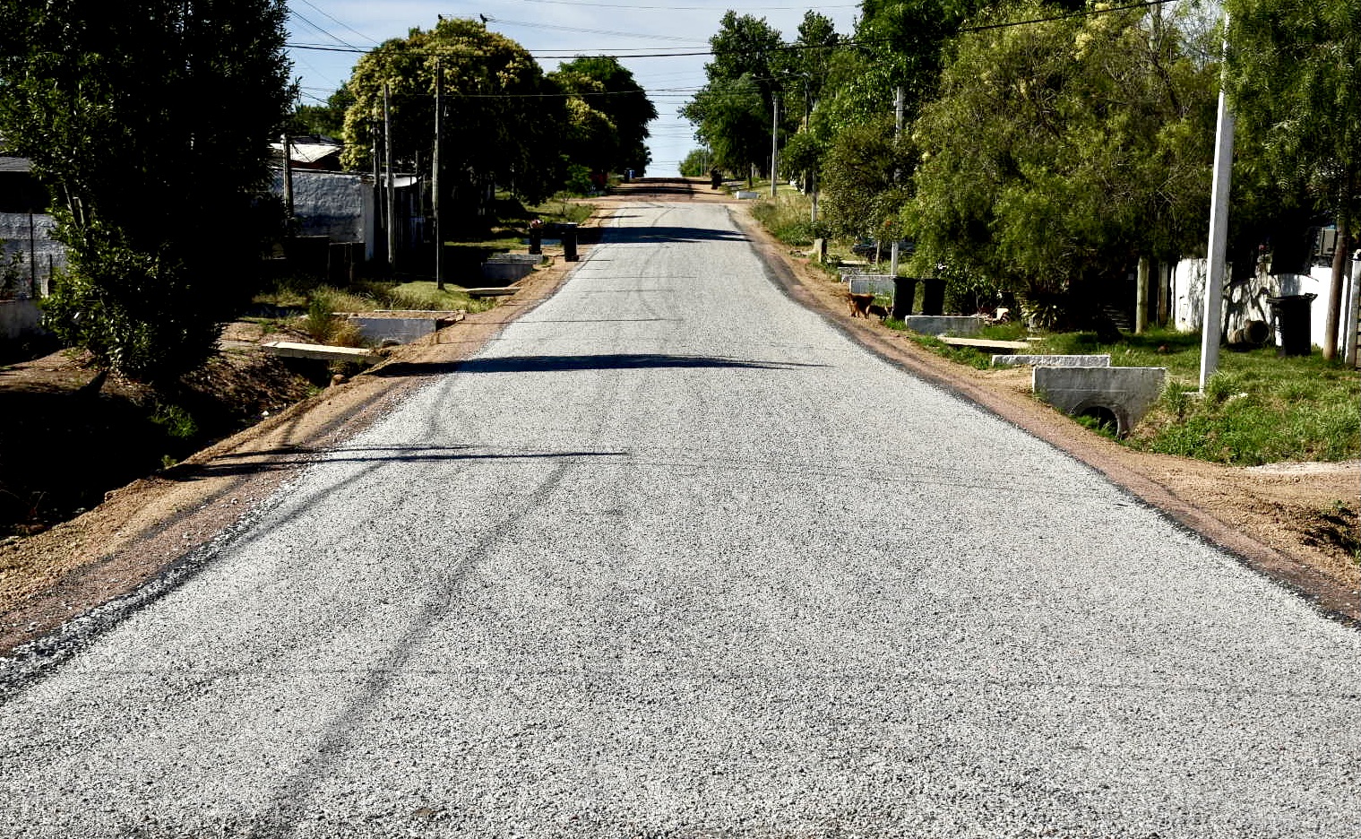 Obra de consolidación en el barrio Pueblo Nuevo en Las Piedras Obra de consolidación en el barrio Pueblo Nuevo en Las Piedras