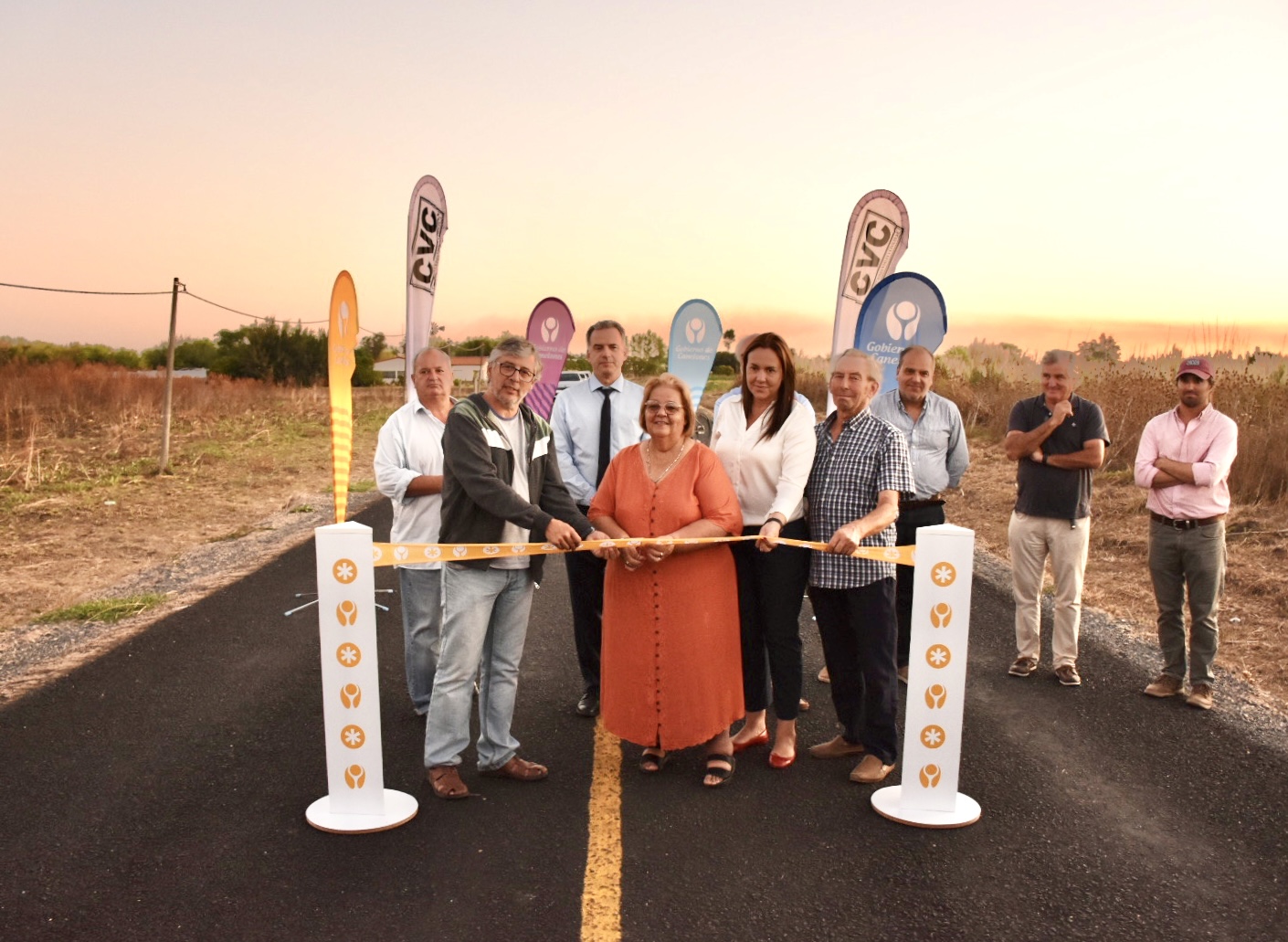 Inauguración de obra de pavimentación en Camino Paso del Medio Inauguración de obra de pavimentación en Camino Paso del Medio