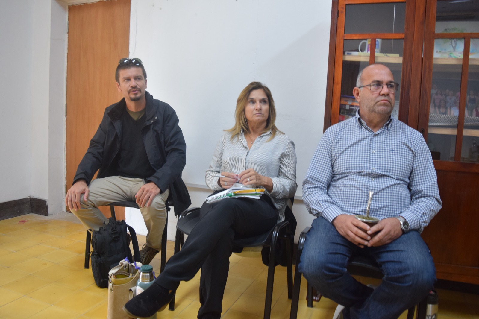 Reunión del CECOED en Aguas Corrientes Reunión del CECOED en Aguas Corrientes