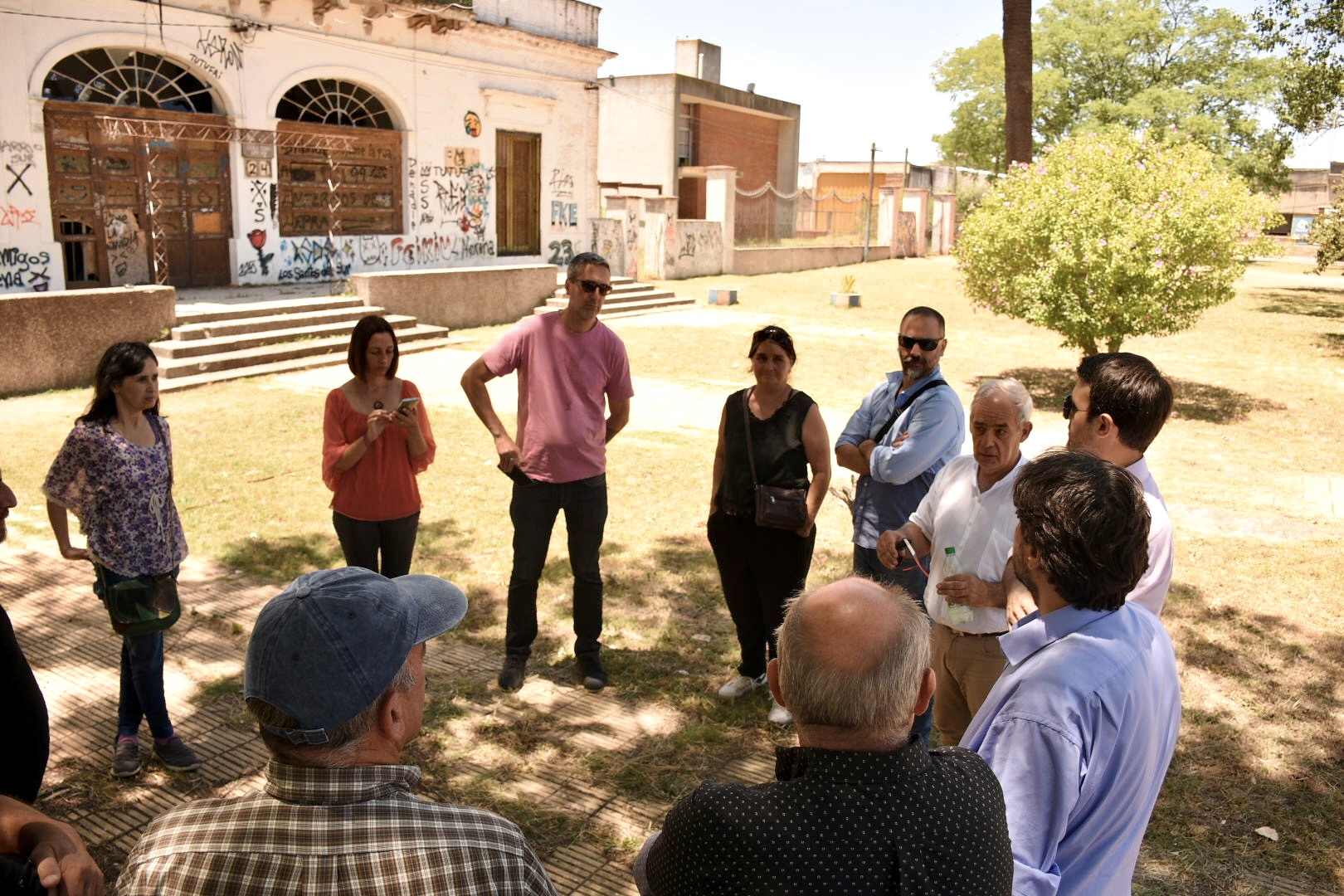 Autoridades en recorrida por el Palacio Lacueva de Santa Lucía Autoridades en recorrida por el Palacio Lacueva de Santa Lucía