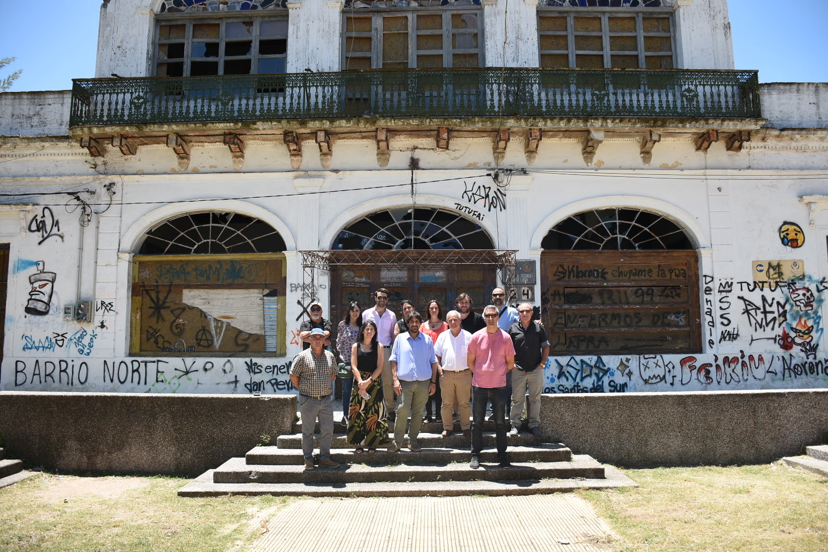 Autoridades en recorrida por el Palacio Lacueva de Santa Lucía Autoridades en recorrida por el Palacio Lacueva de Santa Lucía