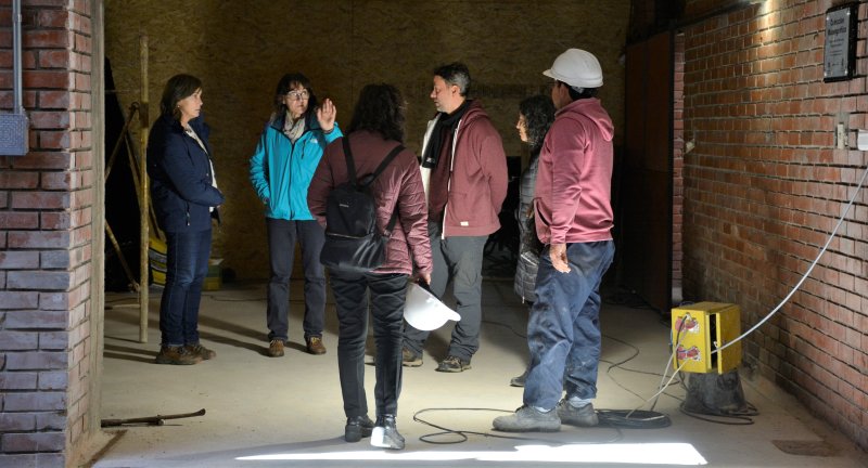 Avanzan las obras de la nueva sede del Museo de la Uva y el Vino Avanzan las obras de la nueva sede del Museo de la Uva y el Vino