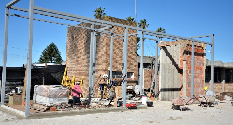 Avanzan las obras de la nueva sede del Museo de la Uva y el Vino Avanzan las obras de la nueva sede del Museo de la Uva y el Vino