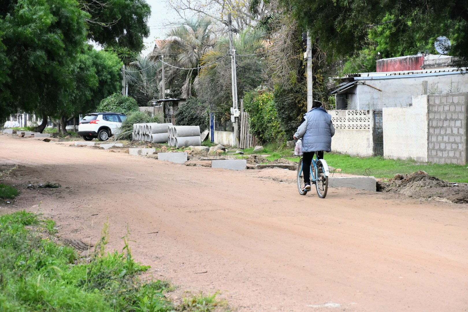 Avanza obra vial e hidráulica en Paso Carrasco