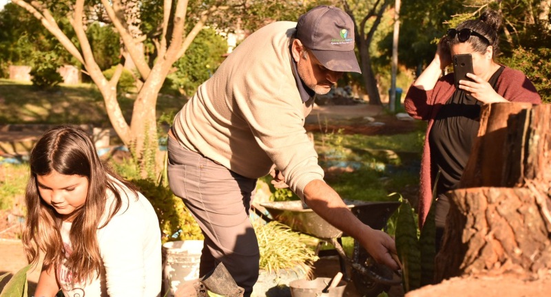 Jornada huertas huertas familiares, educativas, urbanas y comunitarias en Atlántida