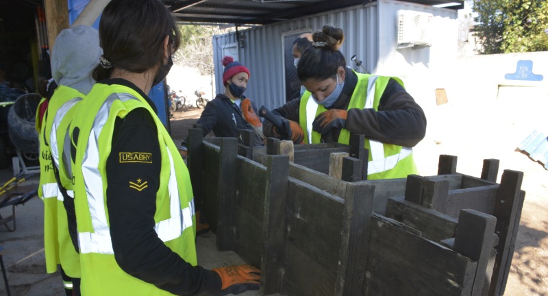 Beneficiarias de Jornales Solidarios en Toledo Beneficiarias de Jornales Solidarios en Toledo