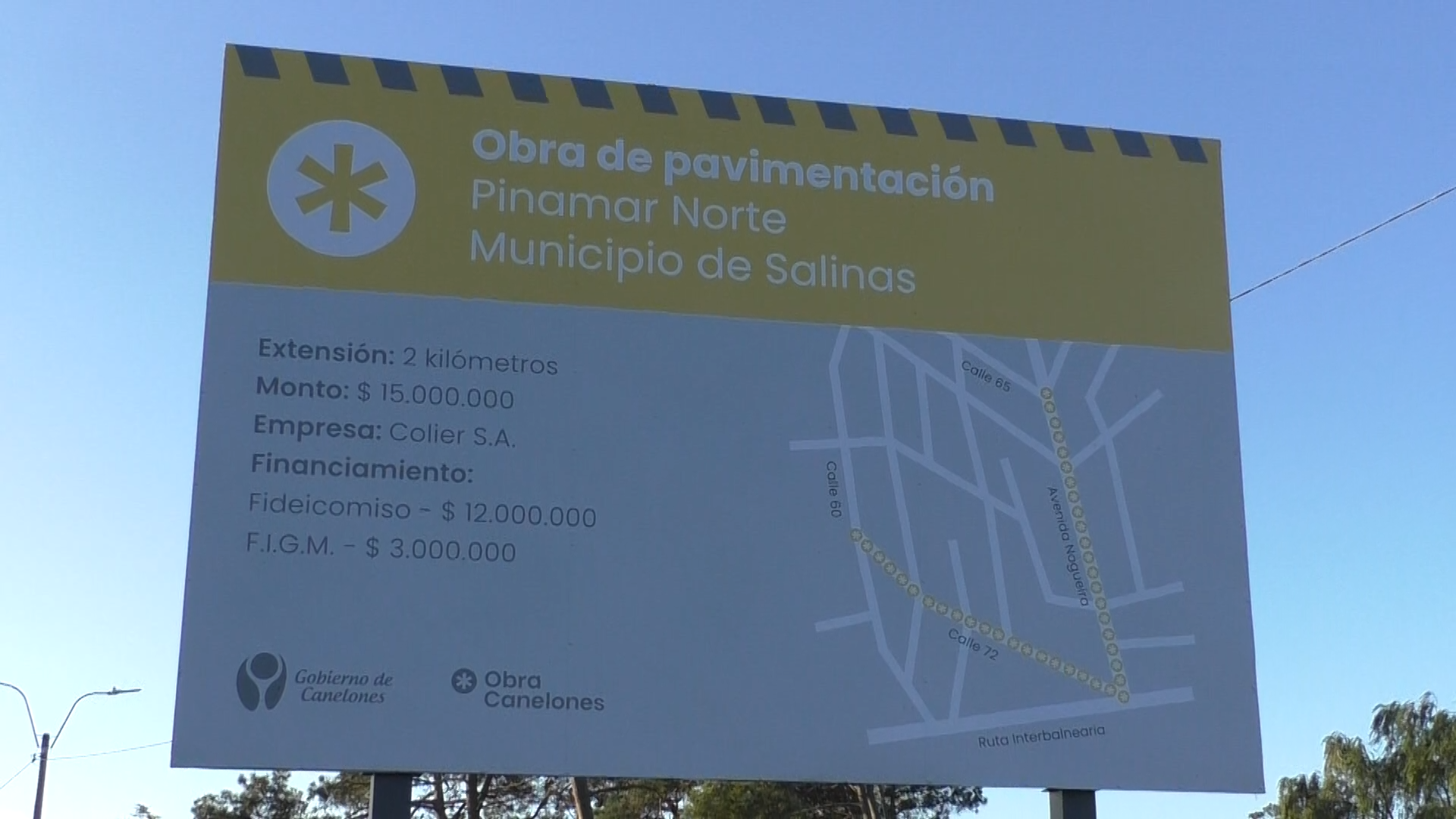 Se inauguraron las obras de pavimentación y pluviales de Pinamar norte con una inversión de $ 15.000.000 Se inauguraron las obras de pavimentación y pluviales de Pinamar norte con una inversión de $ 15.000.000