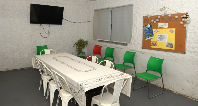 Comedor del proyecto La Otra Esquina en el Municipio de Las Piedras Comedor del proyecto La Otra Esquina en el Municipio de Las Piedras