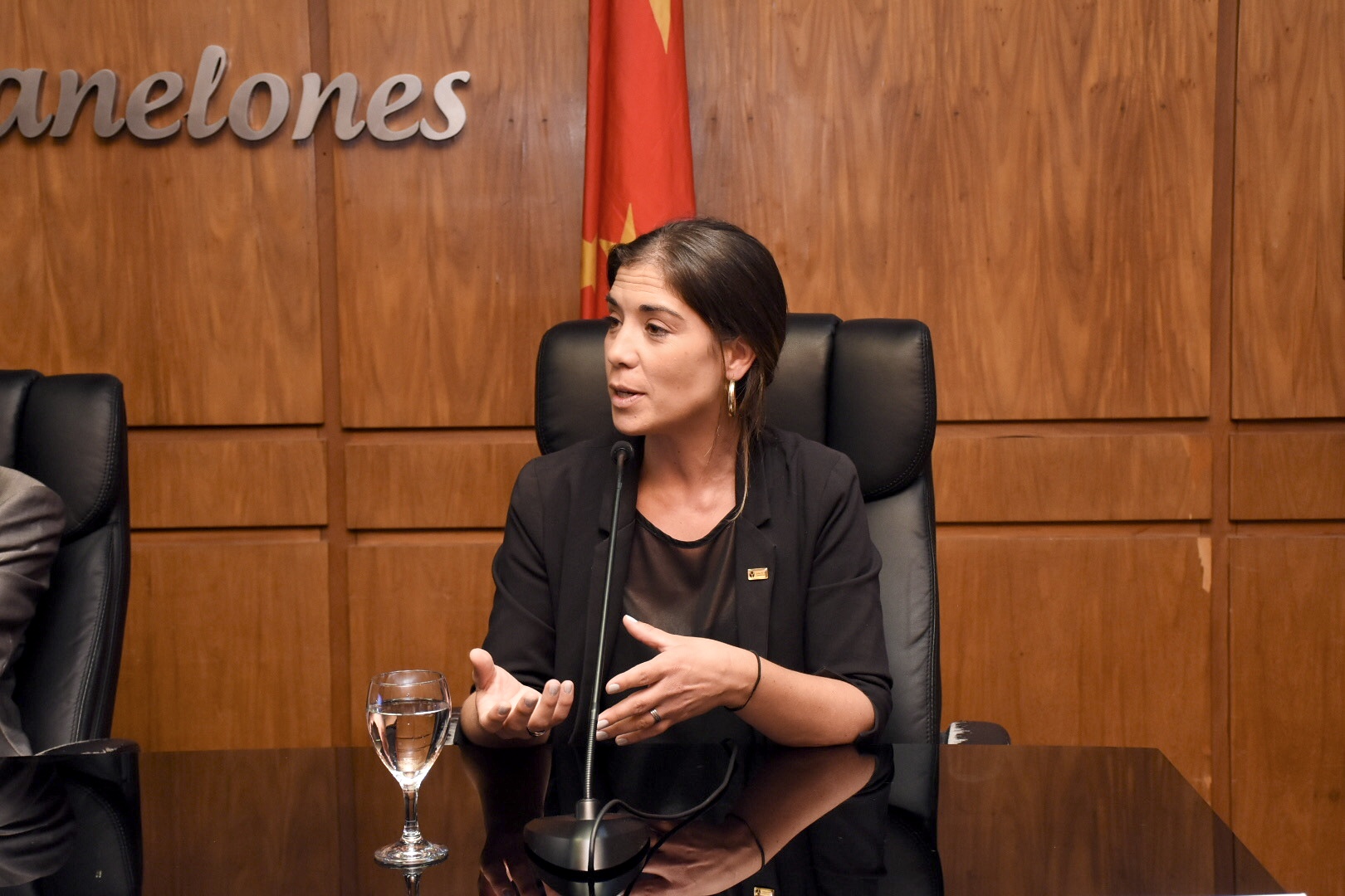 Coordinadora de Gabinete Productivo, Tania Yanes, en el acto protocolar del 30 aniversario del hermanamiento Shanxi – Canelones Coordinadora de Gabinete Productivo, Tania Yanes, en el acto protocolar del 30 aniversario del hermanamiento Shanxi – Canelones