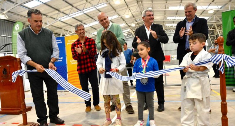 Inauguración del Gimnasio Polideportivo de Toledo 