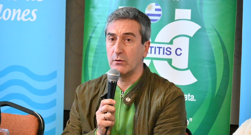 El Alcalde del Municipio de Santa Lucía, Leonardo Mollo, en el lanzamiento de la campaña Canelones libre de Hepatitis C. El Alcalde del Municipio de Santa Lucía, Leonardo Mollo, en el lanzamiento de la campaña Canelones libre de Hepatitis C.