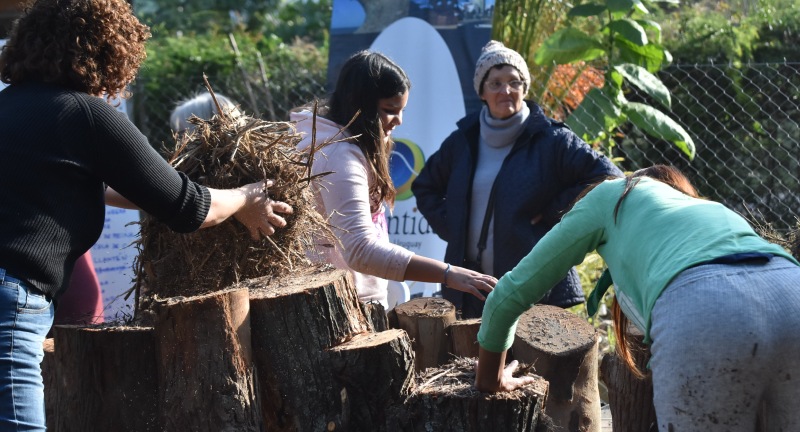 Se llevó a cabo el cierre del curso de promotores de huertas educativas y comunitarias: Cultivar para transformar