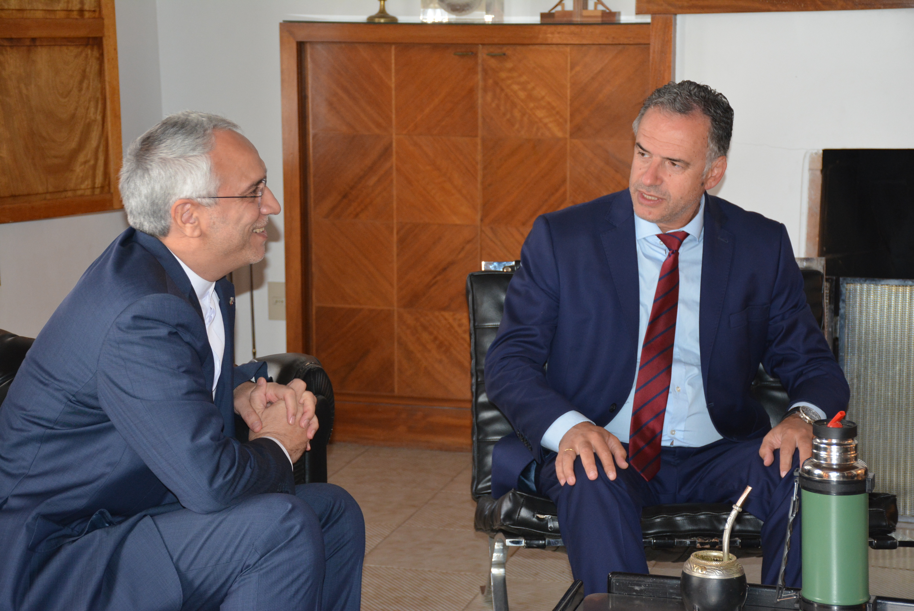 Intendente Orsi recibió al Embajador de la República Islámica de Irán en Uruguay, Javad Heidari Intendente Orsi recibió al Embajador de la República Islámica de Irán en Uruguay, Javad Heidari
