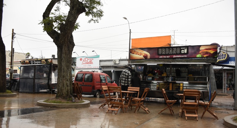 Sauce celebró la inauguración de las obras de remodelación de su plaza principal