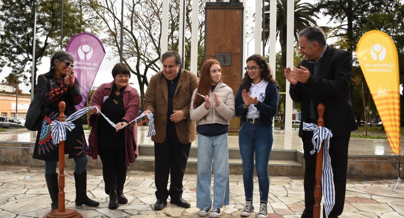 Sauce celebró la inauguración de las obras de remodelación de su plaza principal Sauce celebró la inauguración de las obras de remodelación de su plaza principal