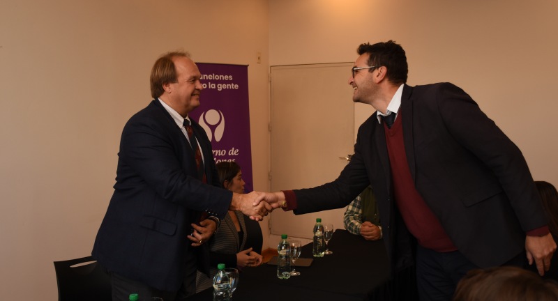 El objetivo de esta instancia fue profundizar el relacionamiento y vínculo de cooperación entre Alemania y Canelones El objetivo de esta instancia fue profundizar el relacionamiento y vínculo de cooperación entre Alemania y Canelones