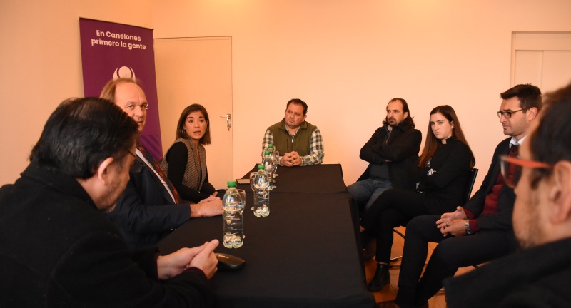 El objetivo de esta instancia fue profundizar el relacionamiento y vínculo de cooperación entre Alemania y Canelones El objetivo de esta instancia fue profundizar el relacionamiento y vínculo de cooperación entre Alemania y Canelones