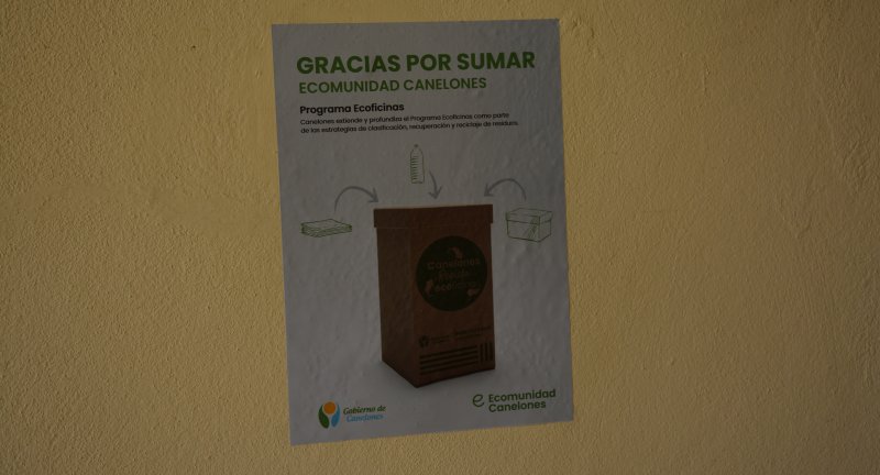 Se relanzó el Programa Ecoficinas en el Centro Canario de la ciudad de Canelones Se relanzó el Programa Ecoficinas en el Centro Canario de la ciudad de Canelones