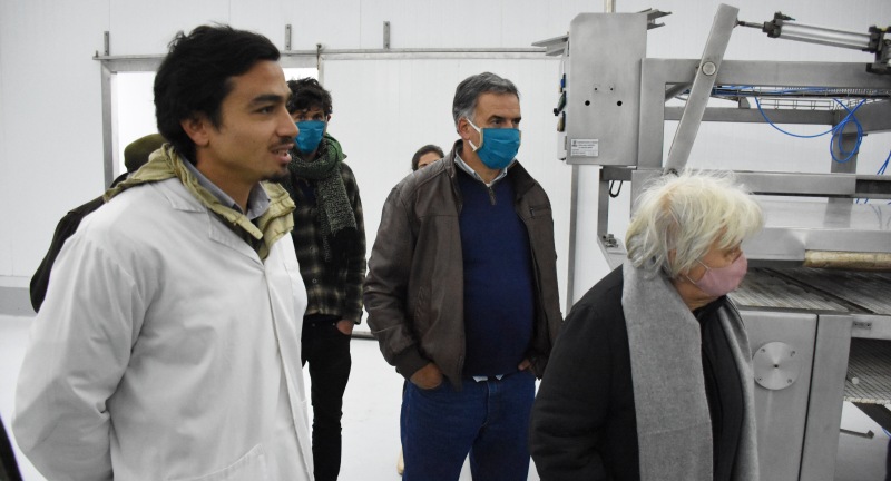 Recorrida del Intendente de Canelones, Yamandú Orsi, por la planta de Urulact en el Día del Trabajador de la Industria Láctea Recorrida del Intendente de Canelones, Yamandú Orsi, por la planta de Urulact en el Día del Trabajador de la Industria Láctea
