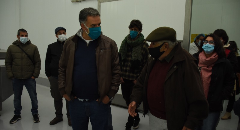 Recorrida del Intendente de Canelones, Yamandú Orsi, por la planta de Urulact en el Día del Trabajador de la Industria Láctea Recorrida del Intendente de Canelones, Yamandú Orsi, por la planta de Urulact en el Día del Trabajador de la Industria Láctea