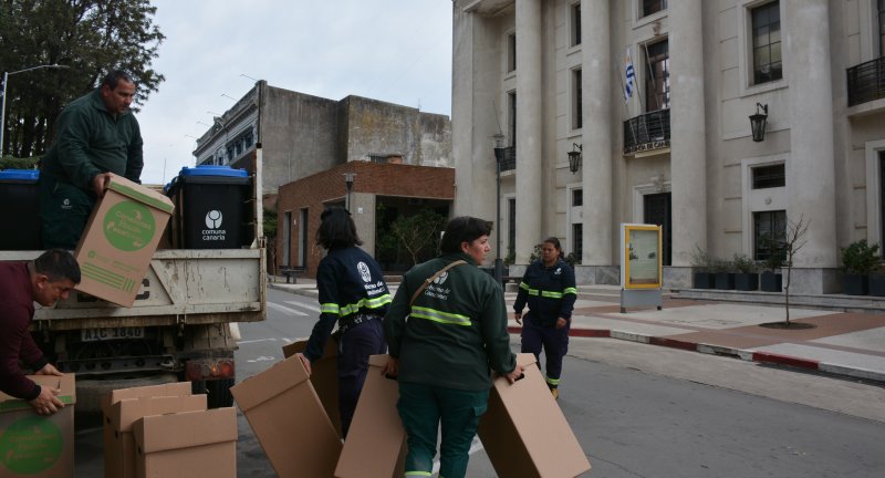 Se relanzó el Programa Ecoficinas en el Palacio Municipal Se relanzó el Programa Ecoficinas en el Palacio Municipal