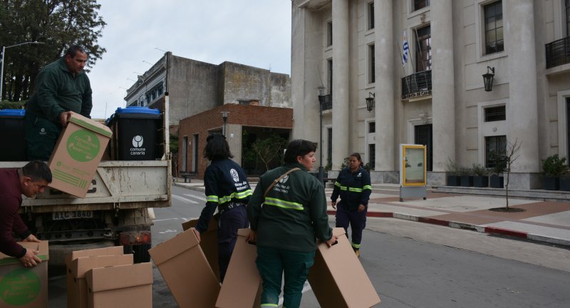 Se relanzó el Programa Ecoficinas en el Palacio Municipal