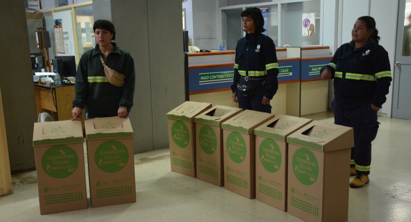 Se relanzó el Programa Ecoficinas en el Palacio Municipal Se relanzó el Programa Ecoficinas en el Palacio Municipal