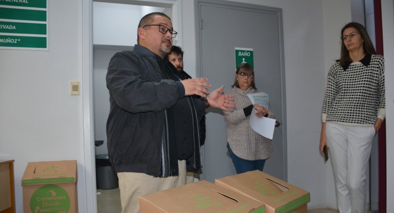 Se relanzó el Programa Ecoficinas en el Palacio Municipal Se relanzó el Programa Ecoficinas en el Palacio Municipal