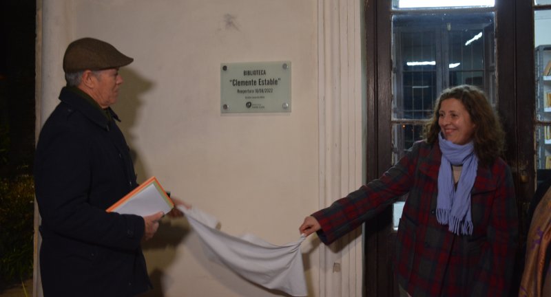 Se realizó la reapertura de la biblioteca Clemente Estable en Santa Lucía Se realizó la reapertura de la biblioteca Clemente Estable en Santa Lucía