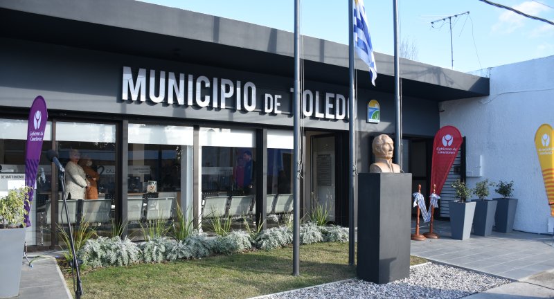 Inauguración las obras de remodelación del edificio sede del Municipio de Toledo Inauguración las obras de remodelación del edificio sede del Municipio de Toledo